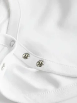 Hot Next White 5 Pack Essential Baby Long Sleeve Bodysuits