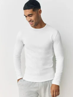 Hot Next 2 Pack Thermogen Long Sleeve Top White