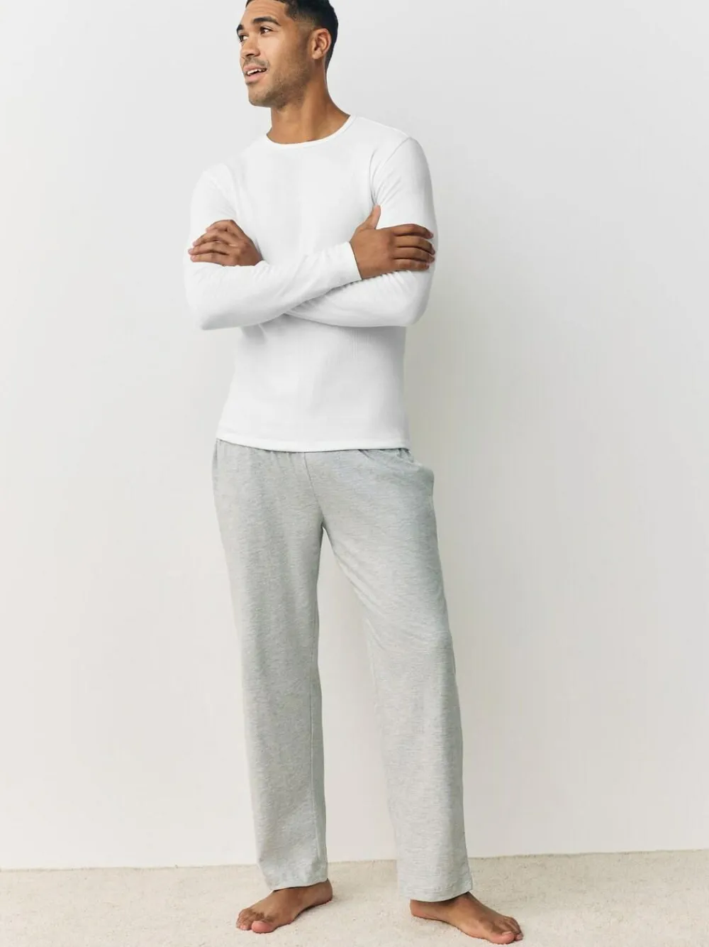 Hot Next 2 Pack Thermogen Long Sleeve Top White