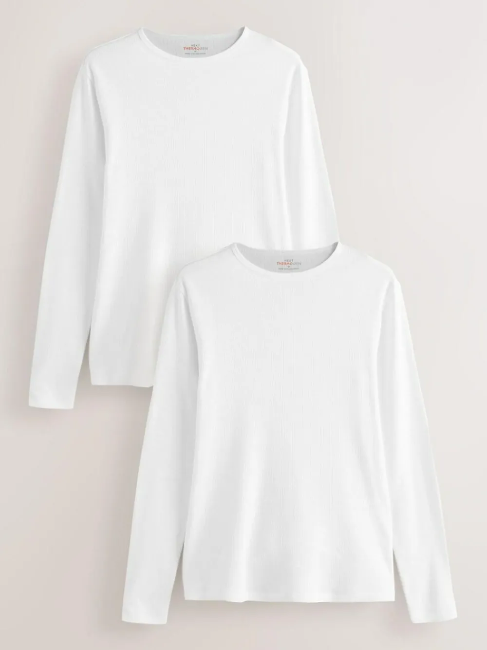 Hot Next 2 Pack Thermogen Long Sleeve Top White