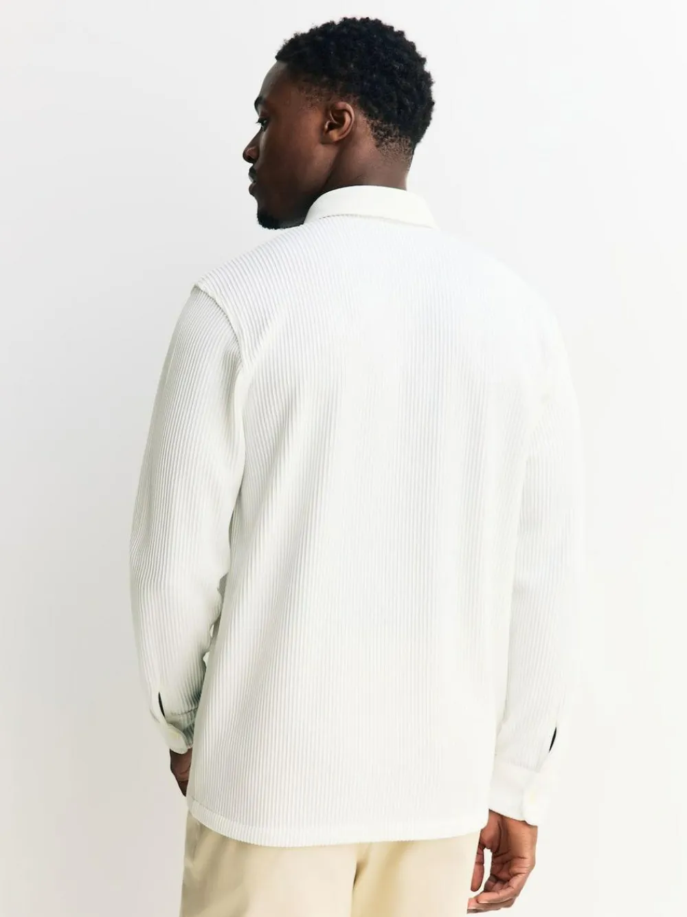 Hot Next Stripe Short Sleeve Jersey Shirt White / Sage Green