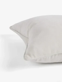New Next White 45 x 45cm Soft Velour Cushion
