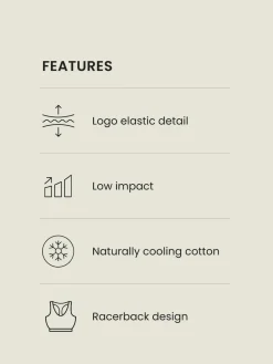 Next Active Sports Low Impact Ultimate Comfort Crop Top^Women Tops & T-Shirts