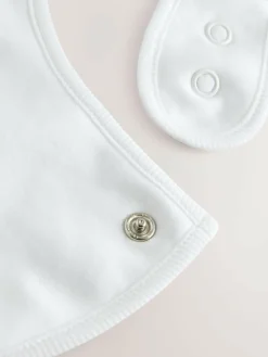 Next White Baby Bibs 10 Pack^ Unisex|Bibs