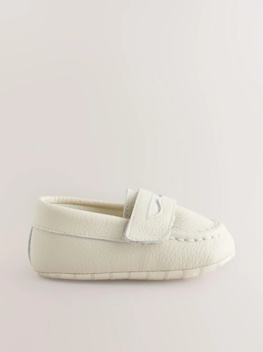 Discount Next White Baby Loafer Shoes (0-2mths)