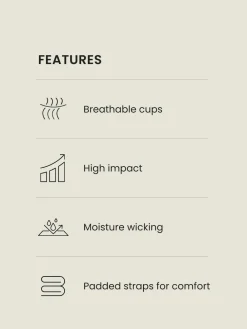 Next B-G Active Sports High Impact Dry Tech Full Cup Wired Bra^Women Dd+ Range|Bras