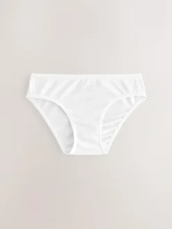 Online Next Bikini Briefs 5 Pack (5-16yrs) White