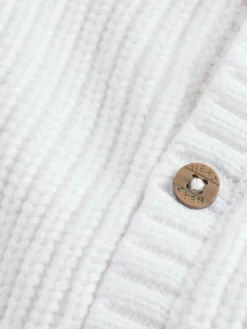Next White Born In 2026 Baby Cardigan^BOY Unisex|Knitwear