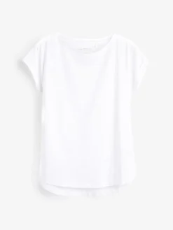 Next White Cap Sleeve T-Shirt^Women Nightwear