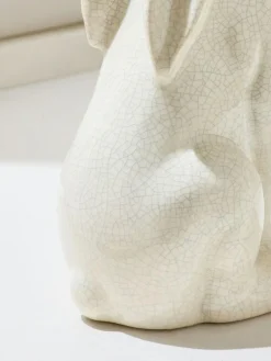 Sale Next White Ceramic Hare Ornament