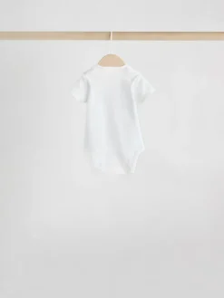 Next White Character 7 Pack Baby Short Sleeve Bodysuits^BOY Unisex|Bodysuits & Vests