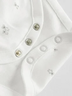 Sale Next White Character 5 Pack Baby Short Sleeve Bodysuits