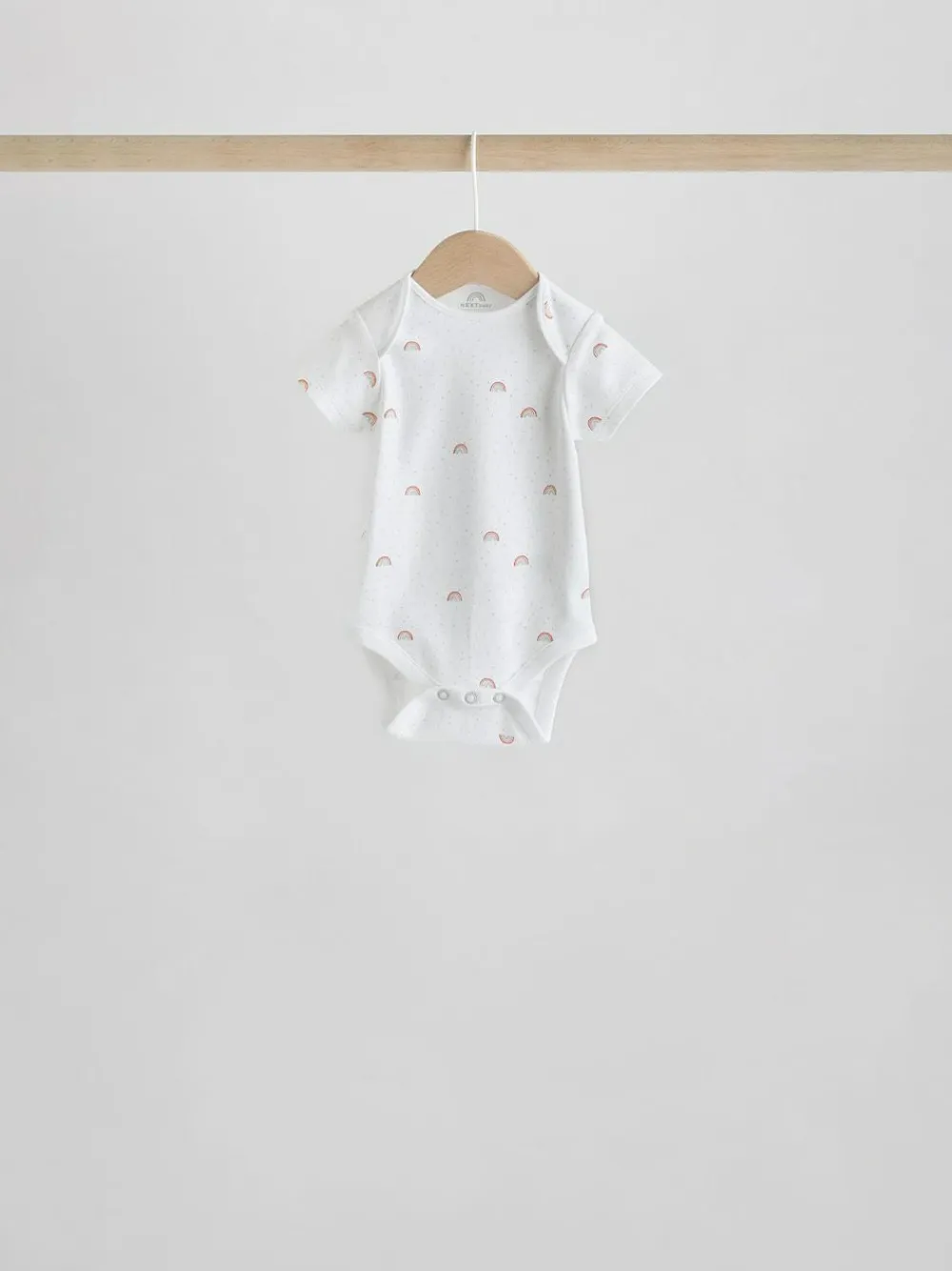 Sale Next White Character 5 Pack Baby Short Sleeve Bodysuits