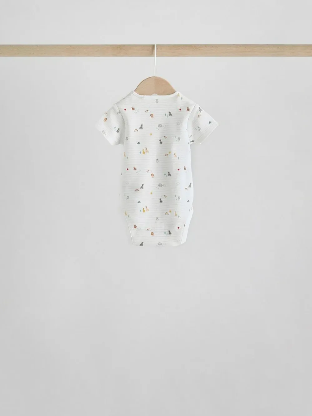Sale Next White Character 5 Pack Baby Short Sleeve Bodysuits