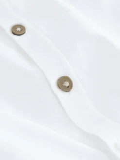 Next Short Sleeve Long Sleeve Oxford Shirt (3mths-7yrs) White Character