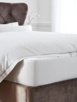 Next Collection Luxe 600 Thread Count Cotton Sateen Deep Fitted Sheet^ Bedsheets & Pillow Cases