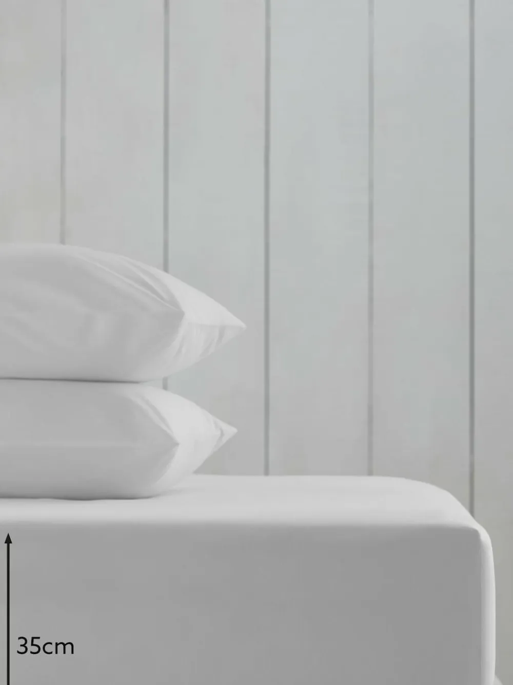 Sale Next White Cotton Rich Deep Fitted Bed Sheet