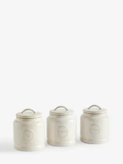 Next Country Badge Set of 3 Storage Jars^ Storage & Organisation
