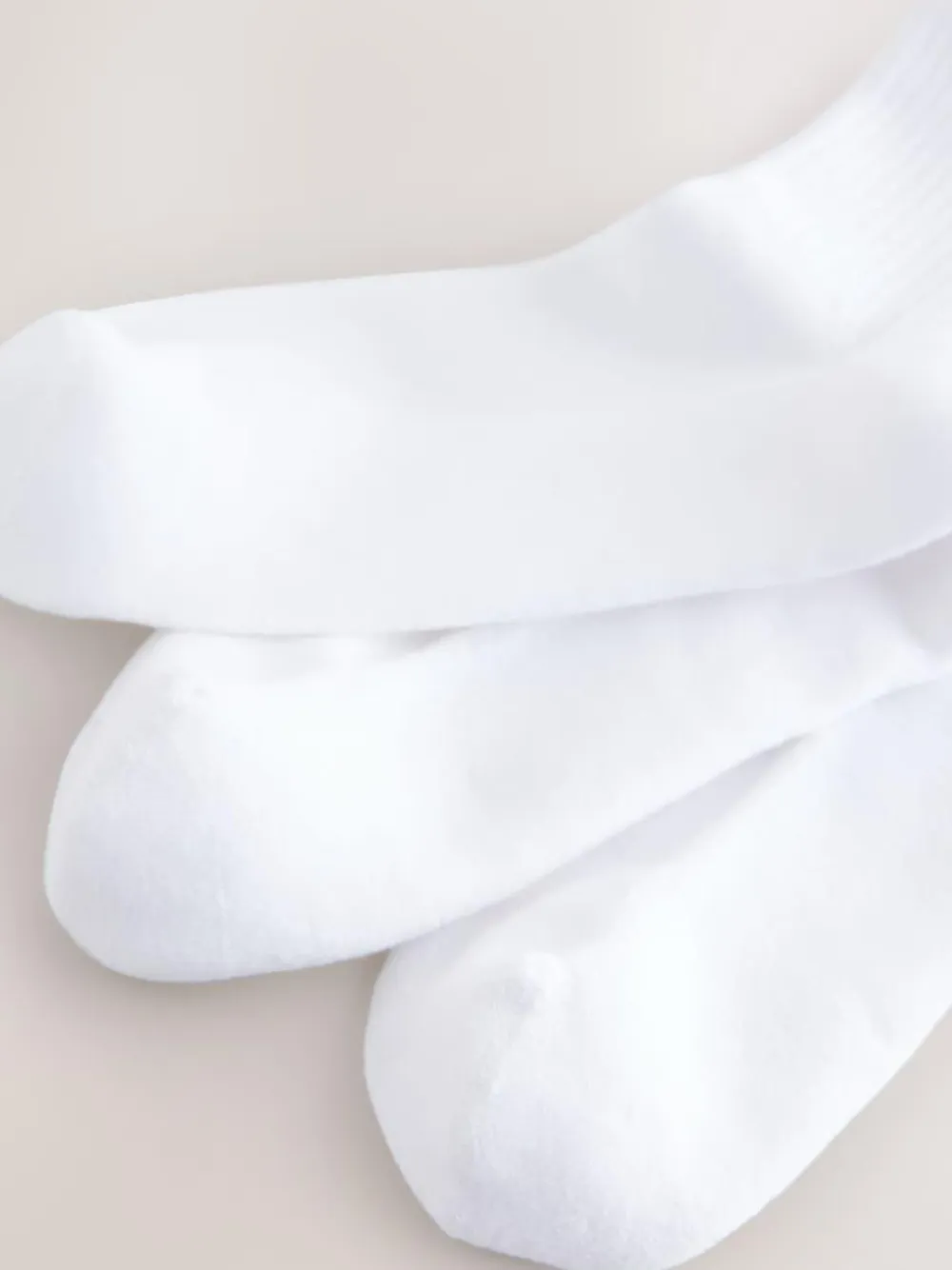 Next Cushion Sole Ribbed Sport Cropped Ankle Socks 3 Pack With Arch Support^Women Socks & Tights|Sportswear