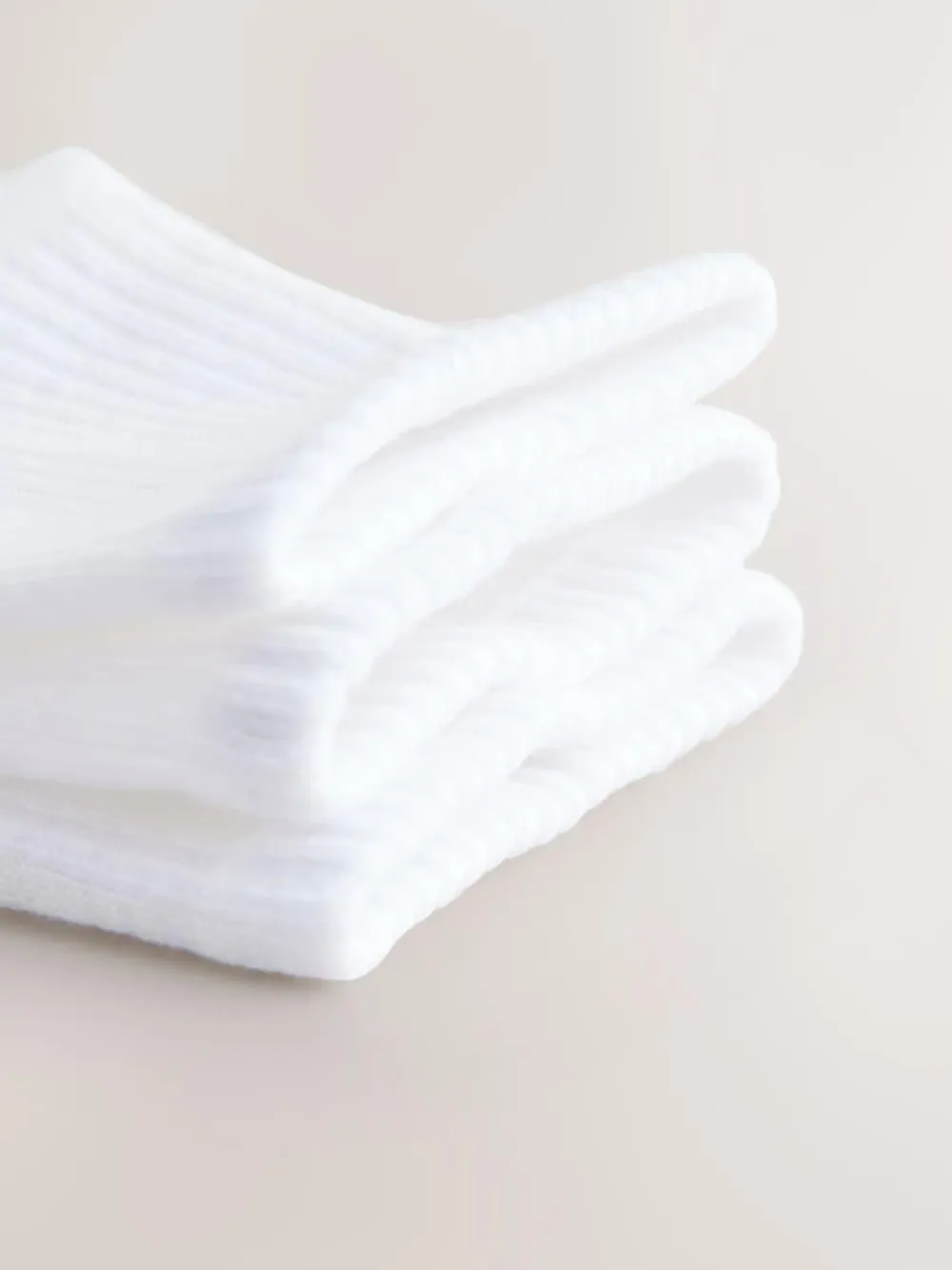 Next Cushion Sole Ribbed Sport Cropped Ankle Socks 3 Pack With Arch Support^Women Socks & Tights|Sportswear