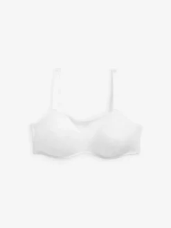 Clearance Next DD+ Non Pad Minimise Strapless Bandeau Bra White