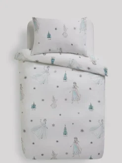 Next White Disney Frozen 100% Cotton Duvet Cover and Pillowcase Set^ Childrens Bedding|Bedsets & Duvet Covers