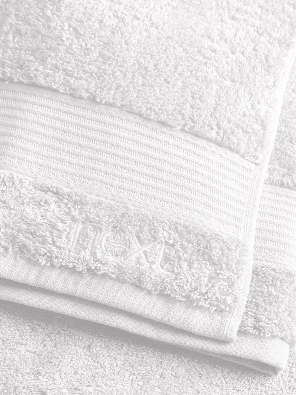 New Next White Egyptian Cotton Towel