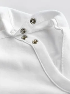 Next White Essential 10 Pack Short Sleeve Bodysuits^BOY Baby Girls|Unisex