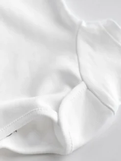 Next White Essential 10 Pack Short Sleeve Bodysuits^BOY Baby Girls|Unisex