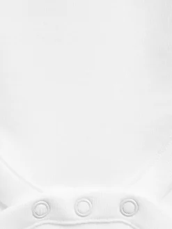 Hot Next White Essential 7 Pack Short Sleeve Bodysuits