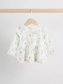 Next White Fairy Long Sleeve Frill Top And Leggings Baby 2 Piece Set (0mths-2yrs)^ Tops|Sets & Co-Ords