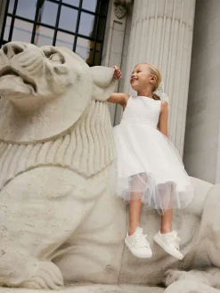 Next Flower Girl Bow Dress (3mths-16yrs)^ Baby Girls|Baby Girls