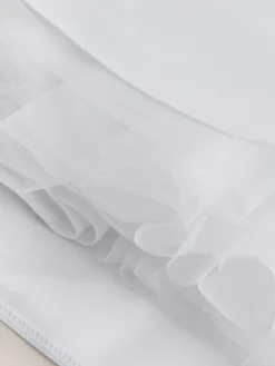 Next White Flower Girl Bow Dress (6-13yrs)^ Occasionwear