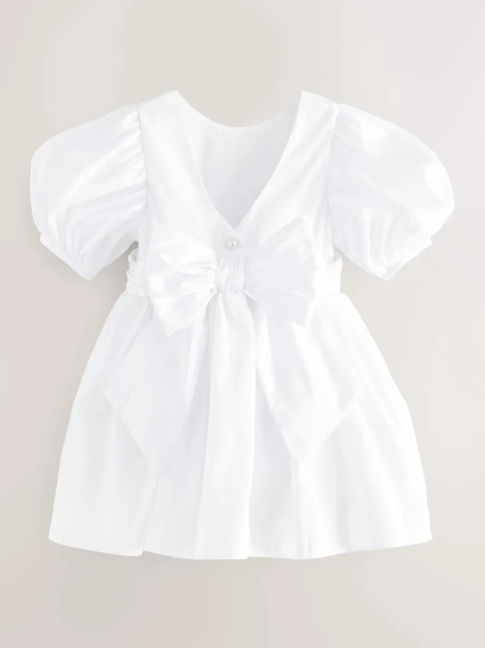 Next Flower Girl Taffeta Bow Dress (3mths-8yrs)^ Occasionwear