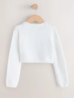 Next Fluffy Occasion Shrug (12mths-16yrs)^ Knitwear & Sweaters|Knitwear