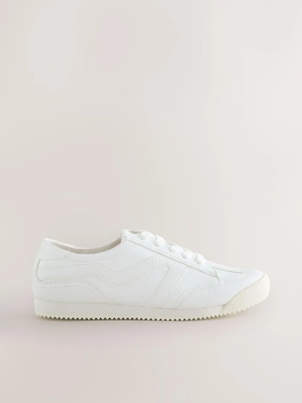 Next Forever Comfort® Slimeline Side Stripe Lace Up Trainers^Women Sneakers