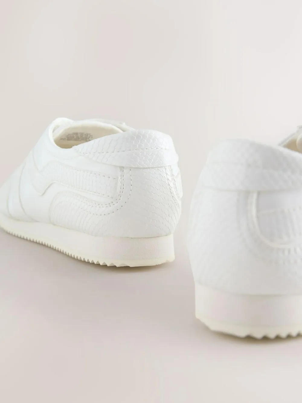 Next Forever Comfort® Slimeline Side Stripe Lace Up Trainers^Women Sneakers