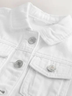 Next Frill Shoulder Denim Jacket (3-16yrs)^ Occasionwear|Jackets & Coats