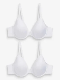 Next White Full Cup A-E Smoothing Ultimate Comfort Bras 2 Pack^Women Bras