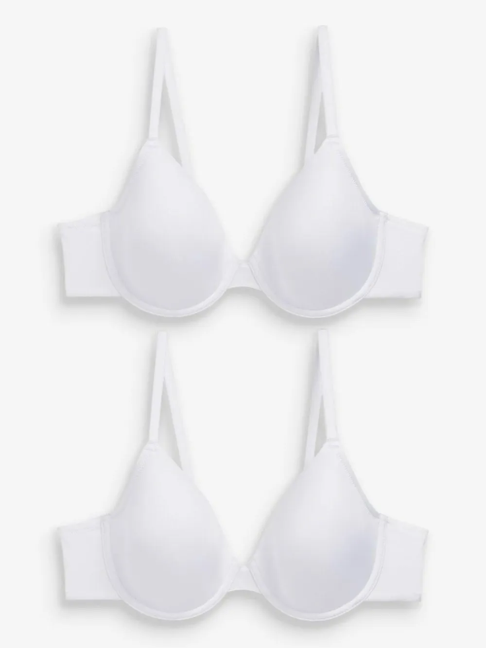 Next White Full Cup A-E Smoothing Ultimate Comfort Bras 2 Pack^Women Bras