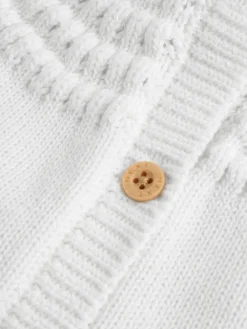 Next Heart Pocket Button Through Baby Cardigan (0mths-2yrs)^ Knitwear|Knitwear