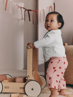 Next Heart Pocket Button Through Baby Cardigan (0mths-2yrs)^ Knitwear|Knitwear