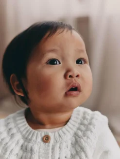 Next Heart Pocket Button Through Baby Cardigan (0mths-2yrs)^ Knitwear|Knitwear