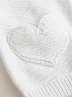 Next Heart Pocket Button Through Baby Cardigan (0mths-2yrs)^ Knitwear|Knitwear