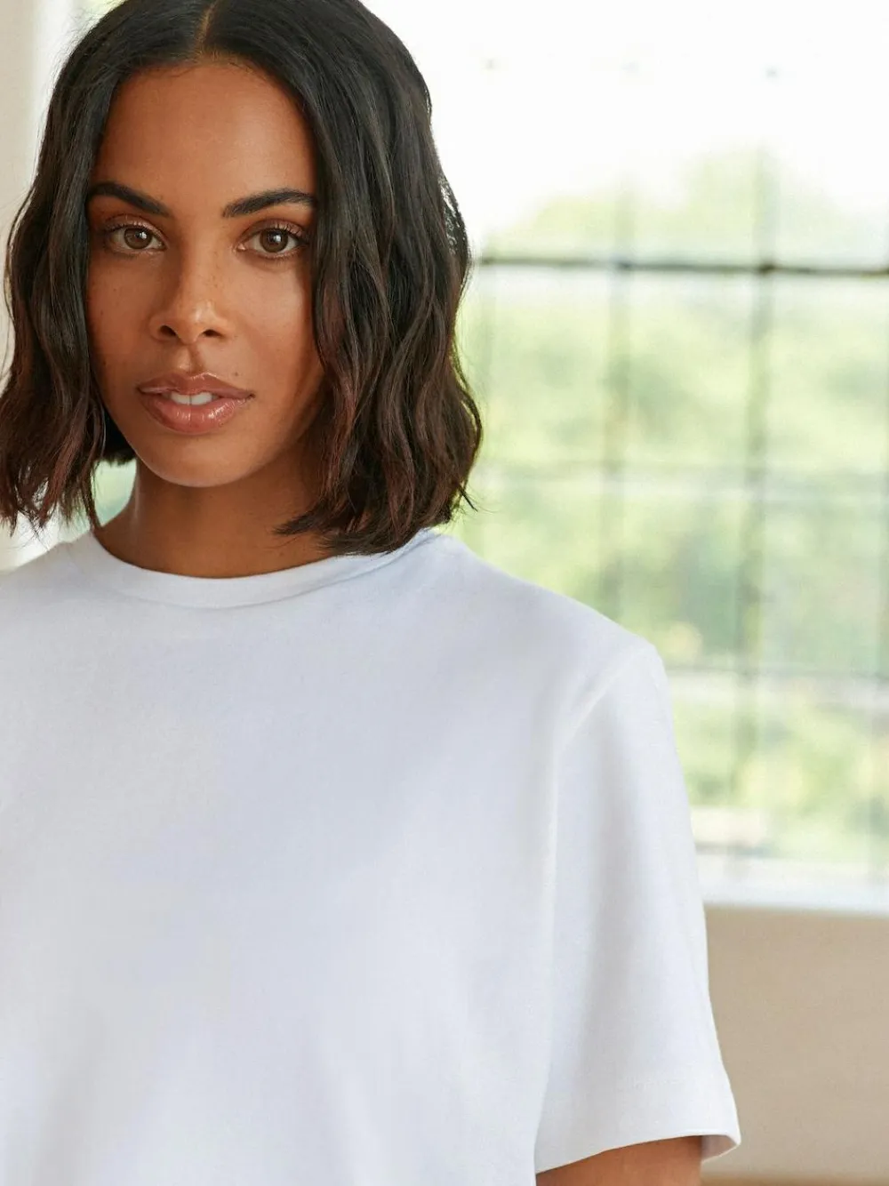 Next White Heavyweight Short Sleeve Crew Neck T-Shirt