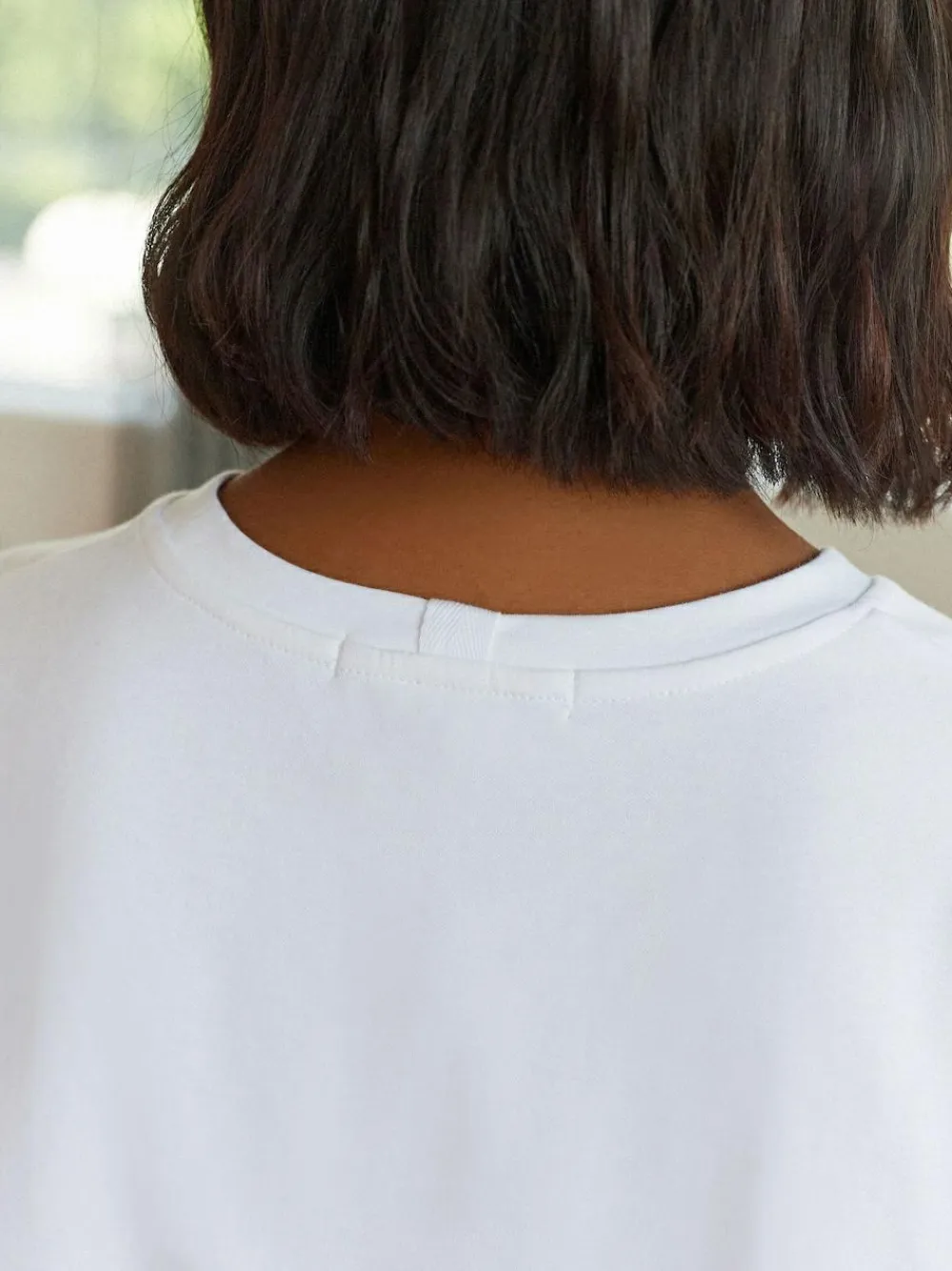 Next White Heavyweight Short Sleeve Crew Neck T-Shirt