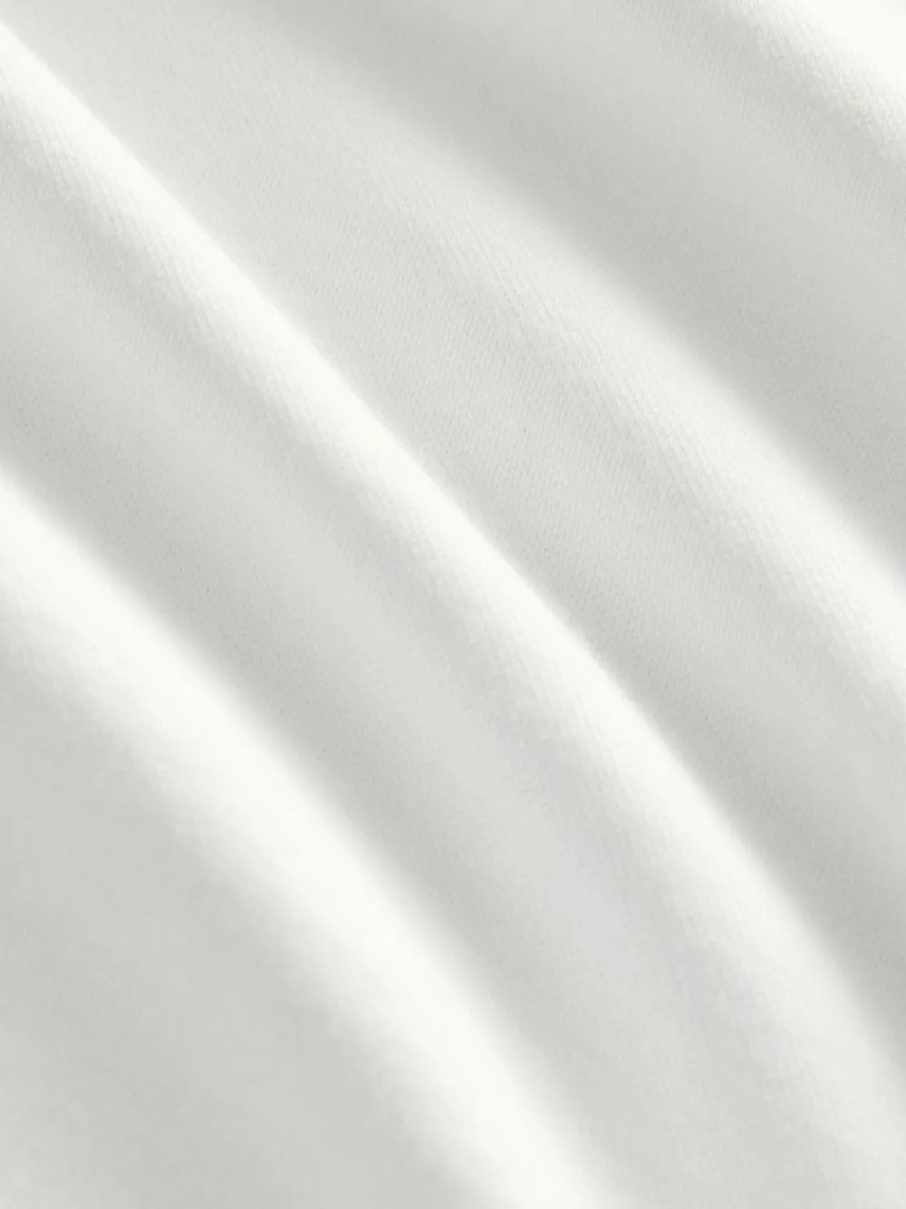 Next White Heavyweight Short Sleeve Crew Neck T-Shirt