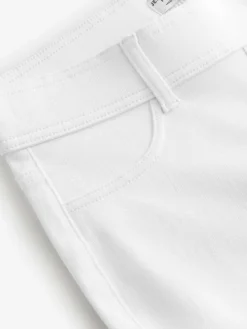 New Next Jersey Denim Leggings White