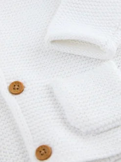 Next Knitted Hooded Baby Cardigan^BOY Baby Winter Clothing|Unisex