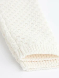 Discount Next White Knitted Jumper And Trouser Baby Set (0mths-2yrs)